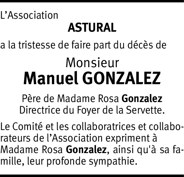 Manuel Gonzalez Hommages